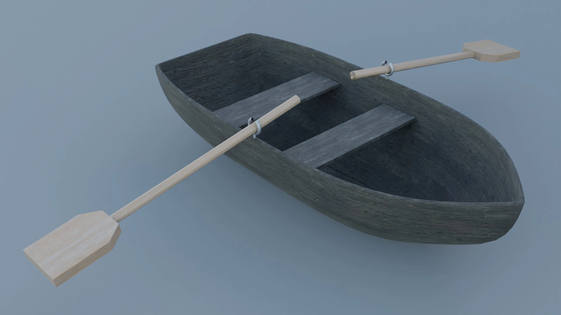 River Boat 3D Model .c4d .max .obj .3ds .fbx .stl .blend 