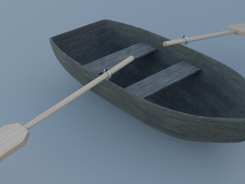 River Boat 3D Модель