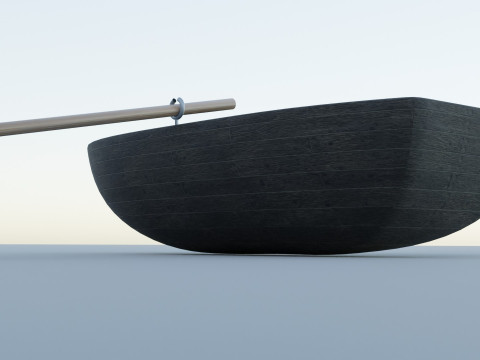 River Boat Modèle 3D