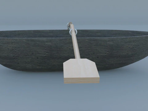 River Boat 3D Model