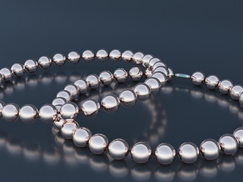 Pearl Bracelet 3Dモデル