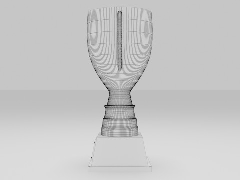 Gold Trophy 3D 模型