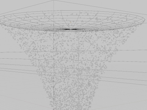 Fire Tornado Model 3D