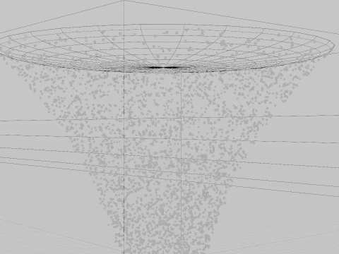 Fire Tornado 3D Model