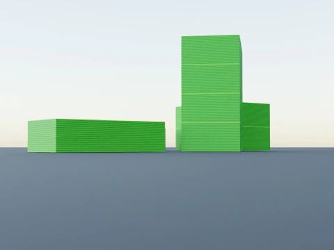 Money Cash Game Assets 3D Model