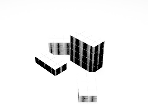 Money Cash Game Assets 3D Модель
