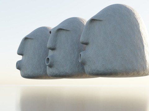 Oof Stones 3D 모델