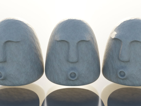 Oof Stones 3D 모델