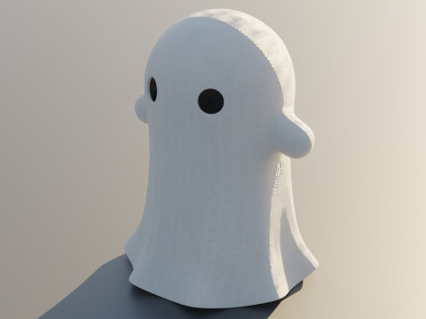 Halloween Ghost 3D Model