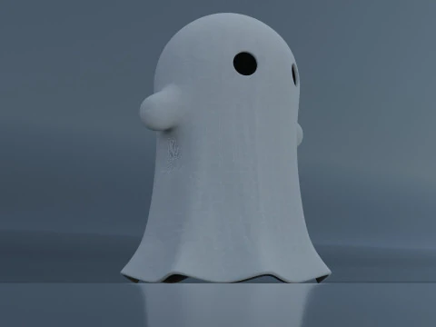 fantasma de halloween Modelo 3D