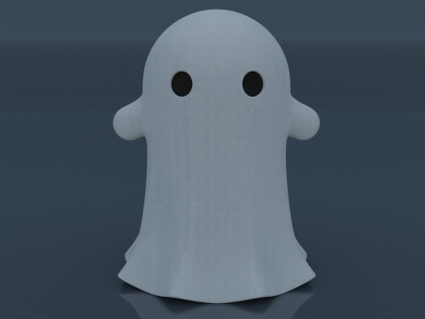 Halloween Ghost Modelo 3D