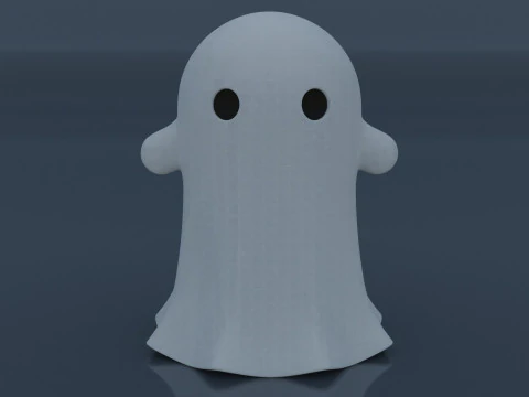 fantasma de halloween Modelo 3D