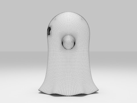 Halloween Ghost Modelo 3D