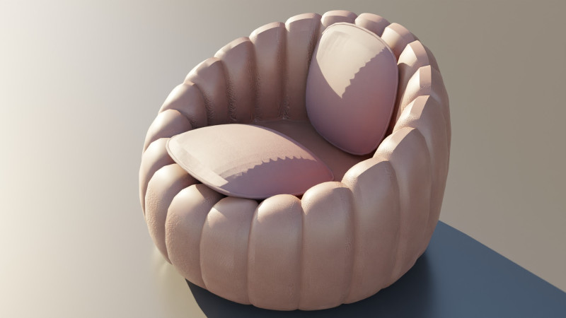 Sofa Chair 3Dモデル .c4d .max .obj .3ds .fbx .stl .blend