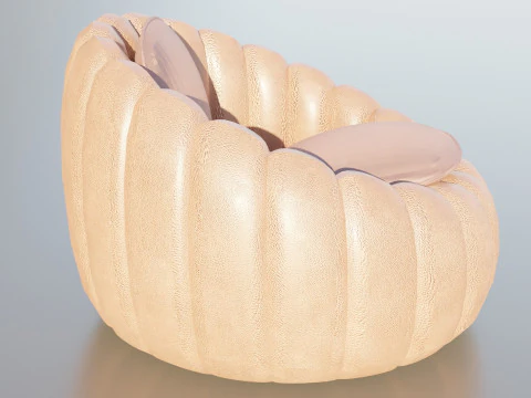 Cadeira de sof&aacute; Modelo 3D