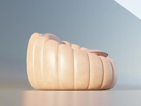 Cadeira de sof&aacute; Modelo 3D