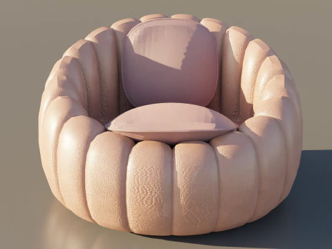 Cadeira de sof&aacute; Modelo 3D