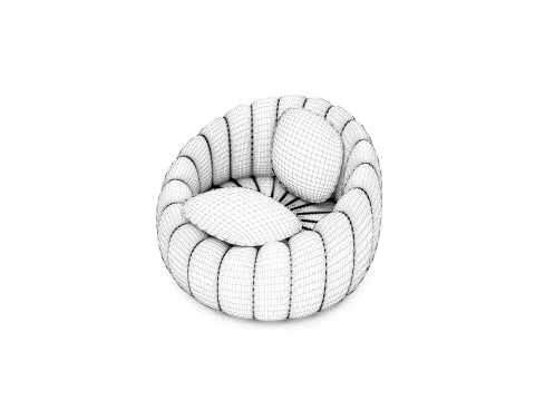 Cadeira de sof&aacute; Modelo 3D