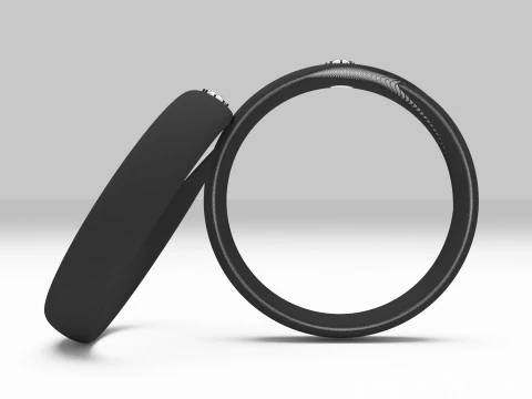 Gold Ring Jewelry 3D Model