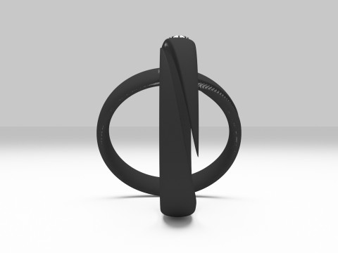 Gold Ring Jewelry Modelo 3D