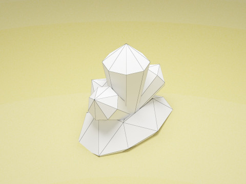 Crystal Chunk 3D 모델