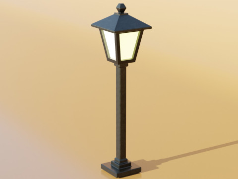 Street Lights 3D मॉडल