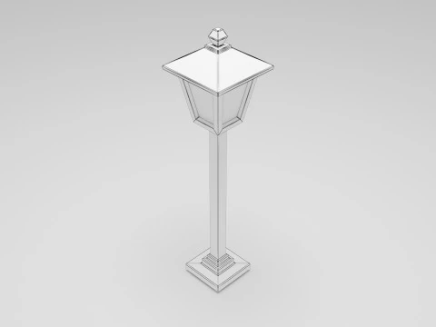 Luci stradali Modello 3D