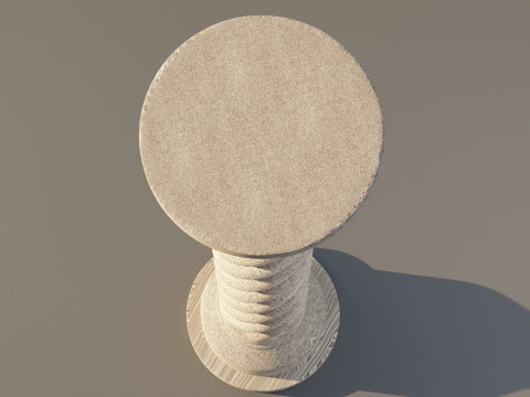 Twisted Coloumn 3D Model