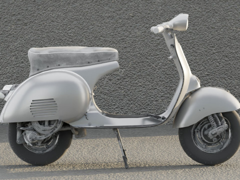 Vespa 150 GS 3Dモデル