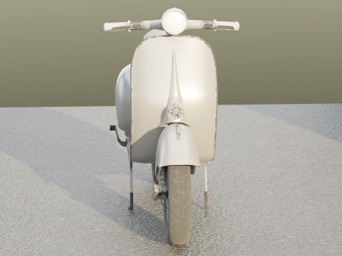 Vespa 150 GS 3Dモデル