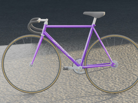 Samoilov JP Track Bicycle 3Dモデル