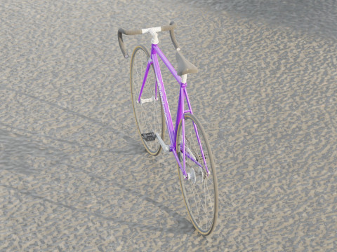 Samoilov JP Track Bicycle 3Dモデル