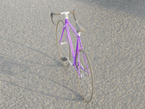 Samoilov JP Track Bicycle 3D Model