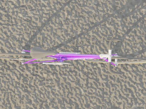 Samoilov JP Track Bicycle 3Dモデル