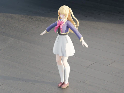 Ruby Hoshino - Oshi no Ko 3D Model