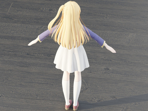 Ruby Hoshino - Oshi no Ko 3D Model