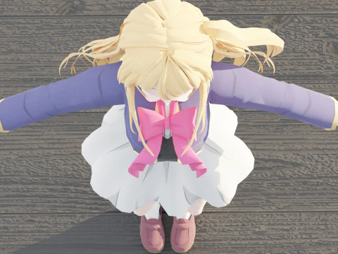 Ruby Hoshino - Oshi no Ko 3D Model