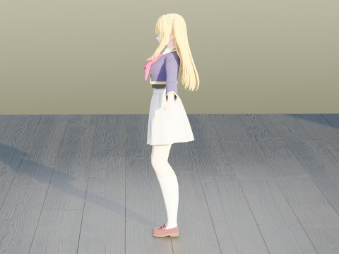 Ruby Hoshino - Oshi no Ko 3D Model