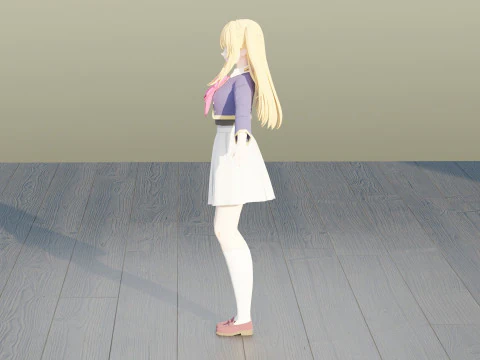 Ruby Hoshino - Oshi no Ko 3D Model