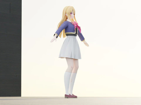 Ruby Hoshino - Oshi no Ko 3D Model