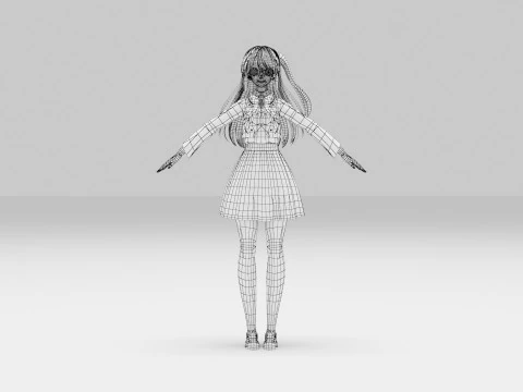 Ruby Hoshino - Oshi no Ko 3D Model