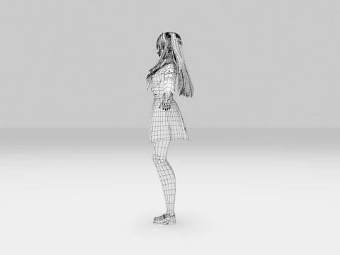 Ruby Hoshino - Oshi no Ko 3D Model
