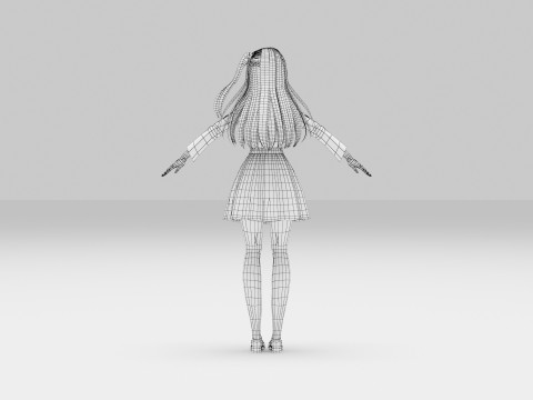 Ruby Hoshino - Oshi no Ko 3D Model