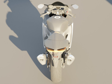 Suzuki Hayabusa Modello 3D