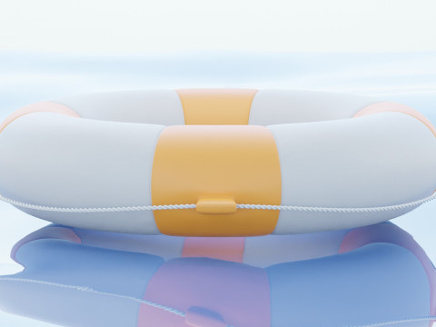 Rescue Buoy Model 3D