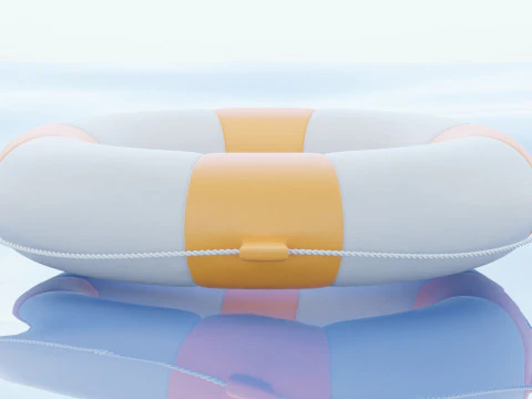 Rescue Buoy 3D Model