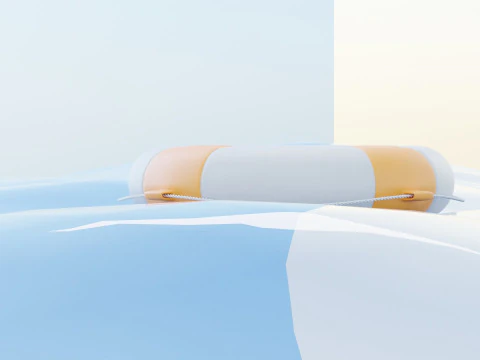 Rescue Buoy 3D Model