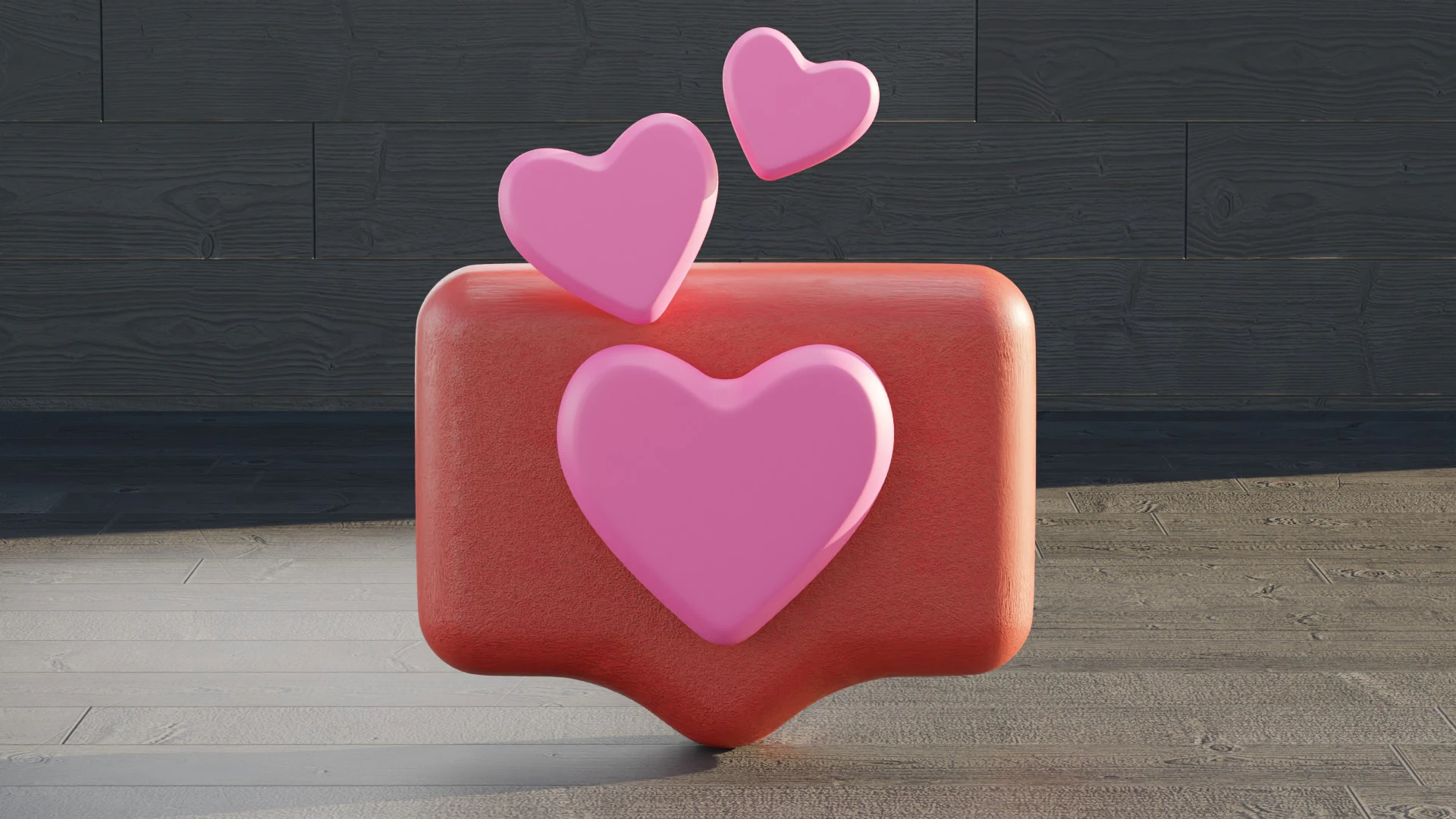 चिह्न हृदय 3D मॉडल .c4d .max .obj .3ds .fbx .stl .blend 