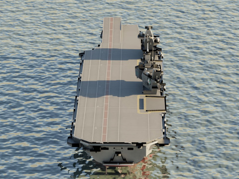 HMS Queen Elizabeth Modelo 3D