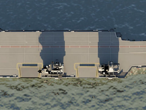 HMS Queen Elizabeth 3D Model